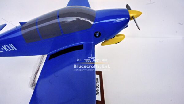 Model of Robin DR400 Aircraft with detailed craftsmanship.